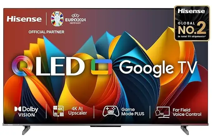 Hisense 55-Inch 4K QLED Smart Google TV E68N Series Online on Amazon India
