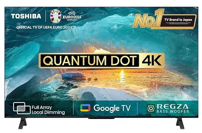 TOSHIBA 55-Inch 4K QLED Smart Google TV 55M550MP Online on Amazon India