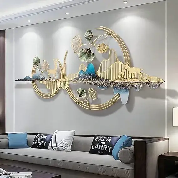 ULTRA SHINE HOME DECOR Metal Wall Art on Amazon India